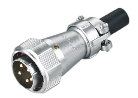 TI bayonet quick connection bidirectional fixed cable plug/IP55