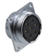 AF square mount waterproof socket