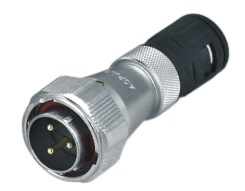 TN bayonet quick connect fixed nylon hose plug/IP55