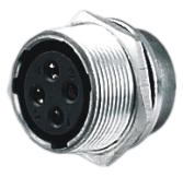 AWF front nut mount waterproof socket