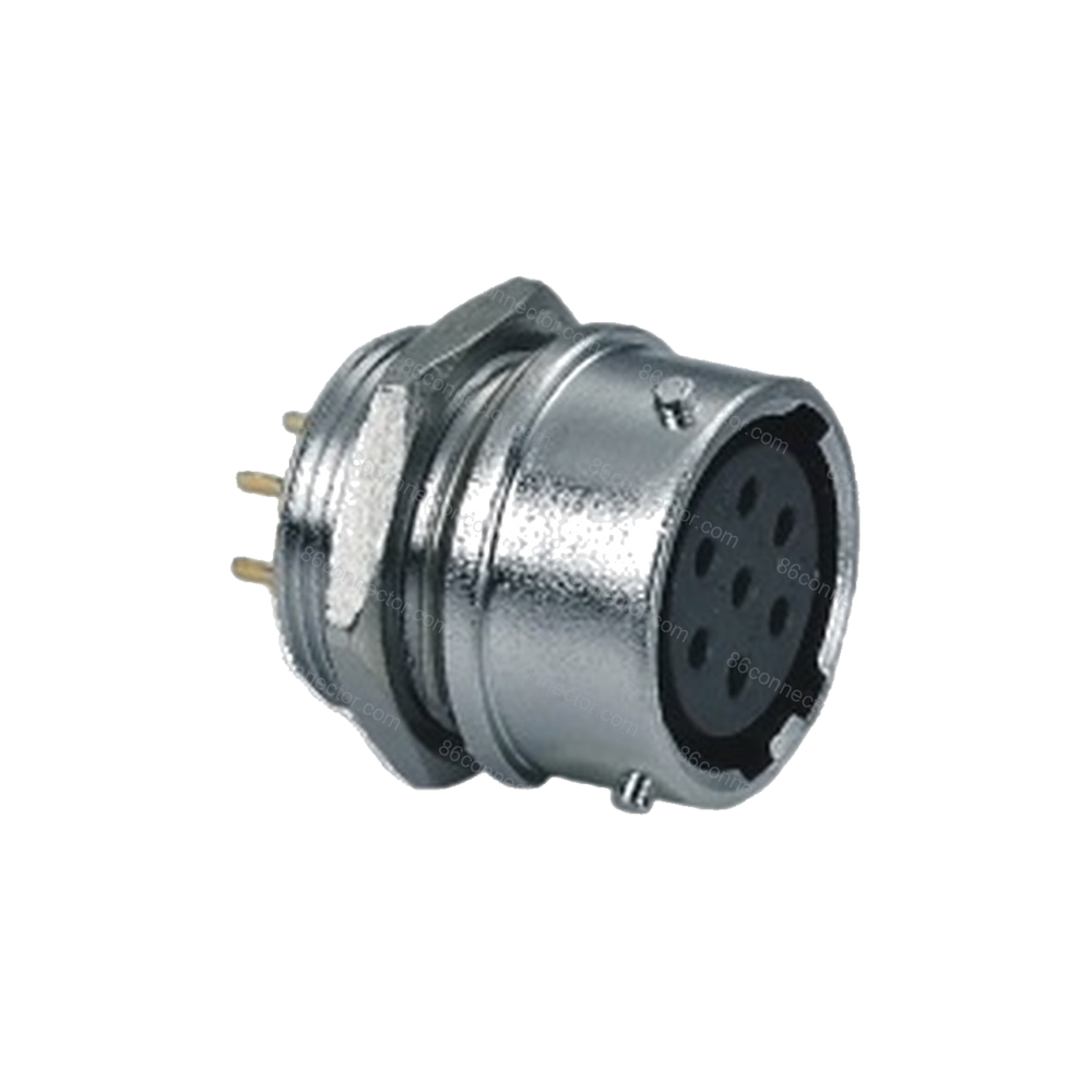 AQY rear nut mount bayonet quick connect receptacle