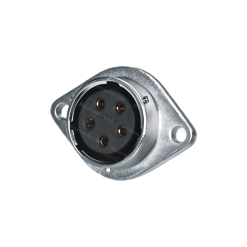 ATY oval bayonet quick connect receptacle