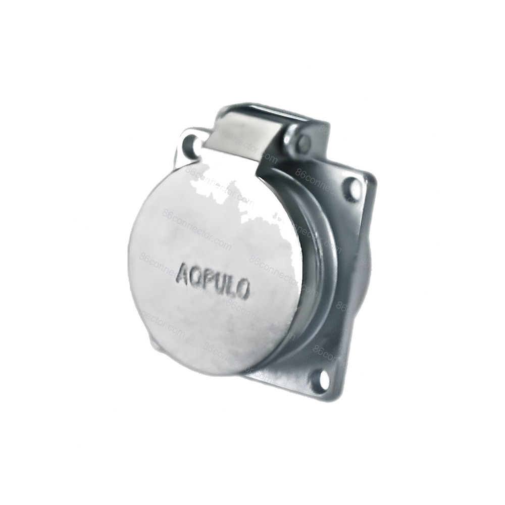 AKF square automatic cover waterproof socket
