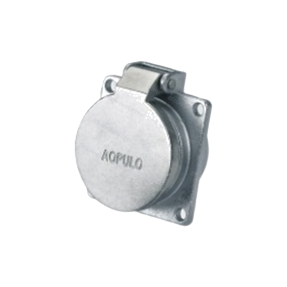 AKY square bayonet automatic cover quick connect receptacle