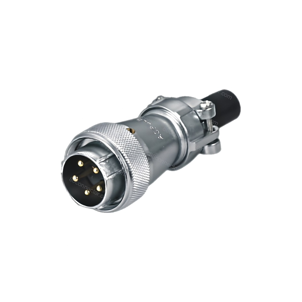 TH Straight two way fixed cable plug/IP55