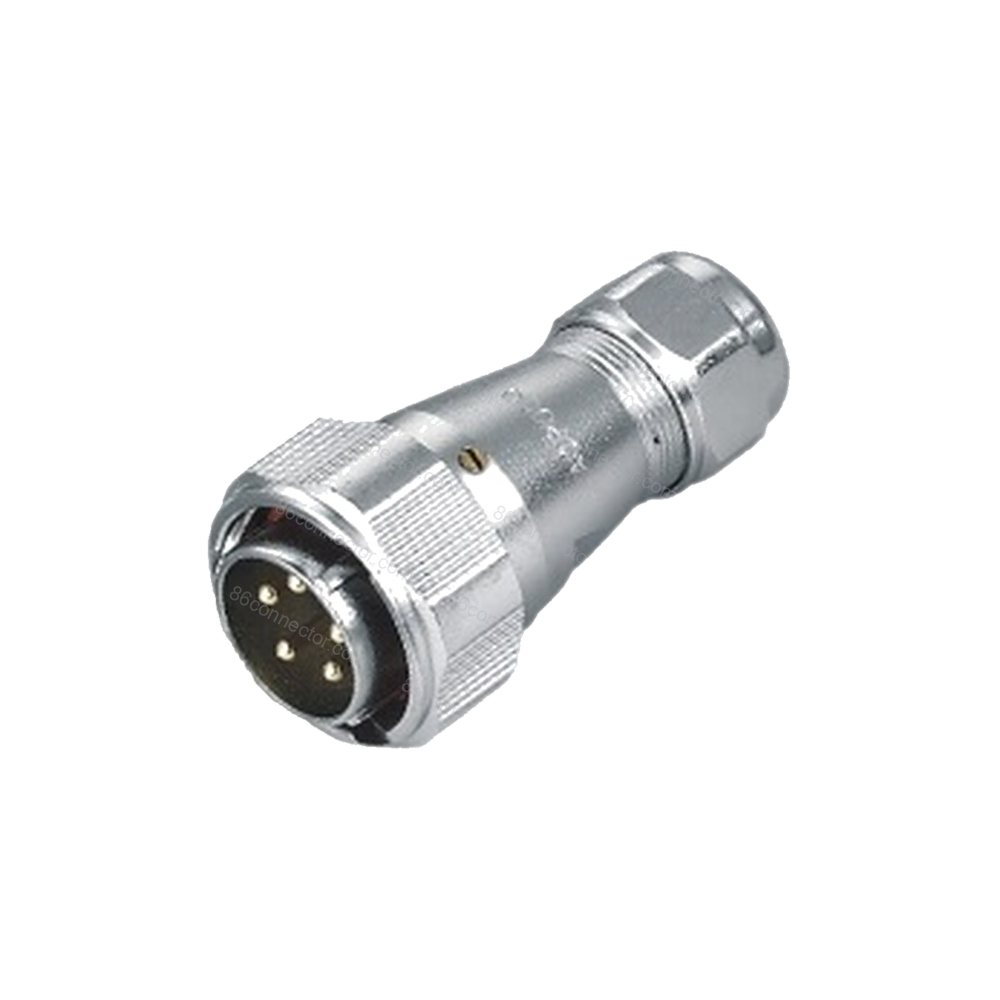 TW bayonet quick connect metal cordcap fixed cable plug/IP66