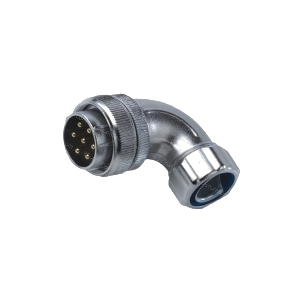 TR Curved metal hose fixed plug/IP55