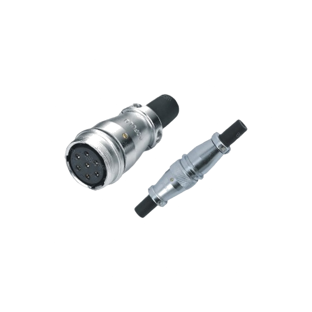 DQ Straight Docking Cable Receptacle/IP44 (Threaded/Bayonet)