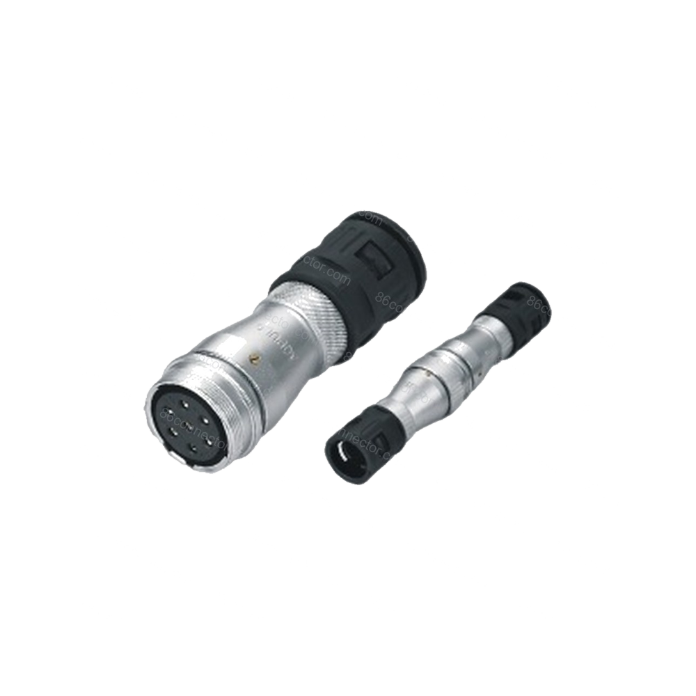 DB Straight Butt Nylon Hose Receptacle /IP55 (Threaded/Bayonet)
