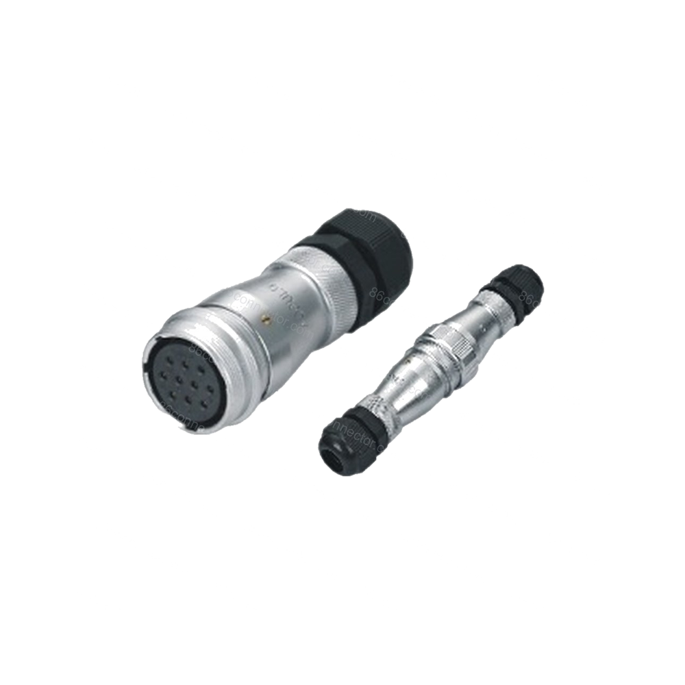 DF Straight Butt Nylon Cord Head Waterproof Receptacle /IP65 (Threaded/Bayonet)