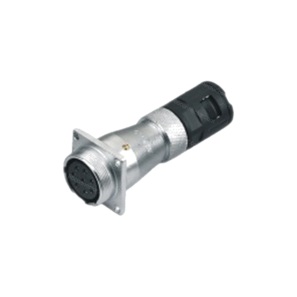 AS-ZB square reel with flanged fixed nylon hose docking socket/IP55