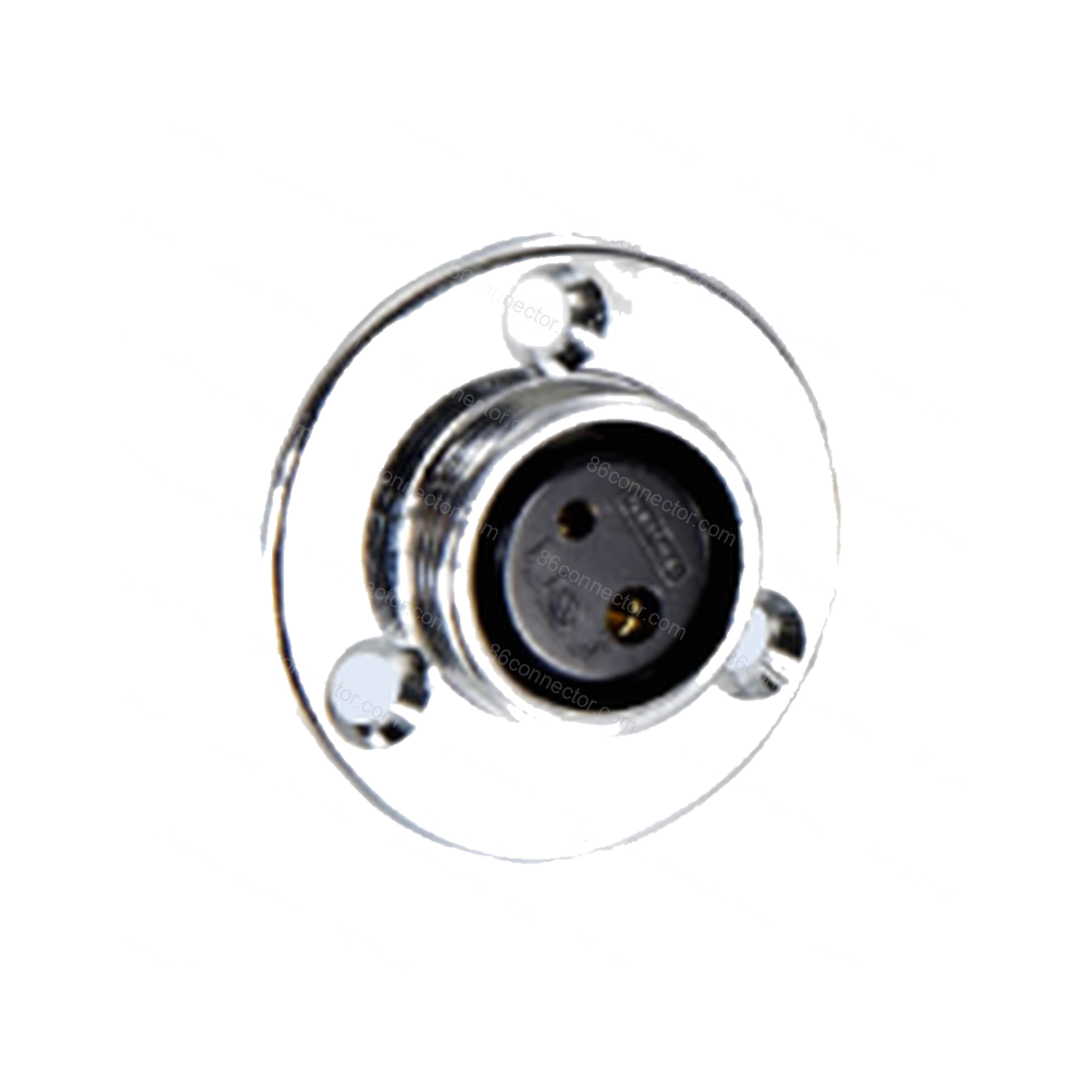 18MF-E1 3-Hole Flange reverse-mount Receptacle /IP55