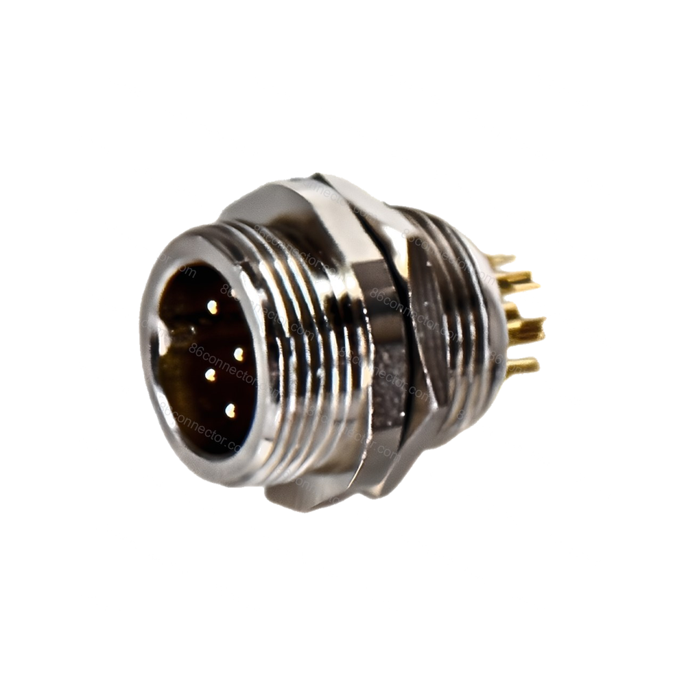 19M-B Double Notched Male receptacle /IP55