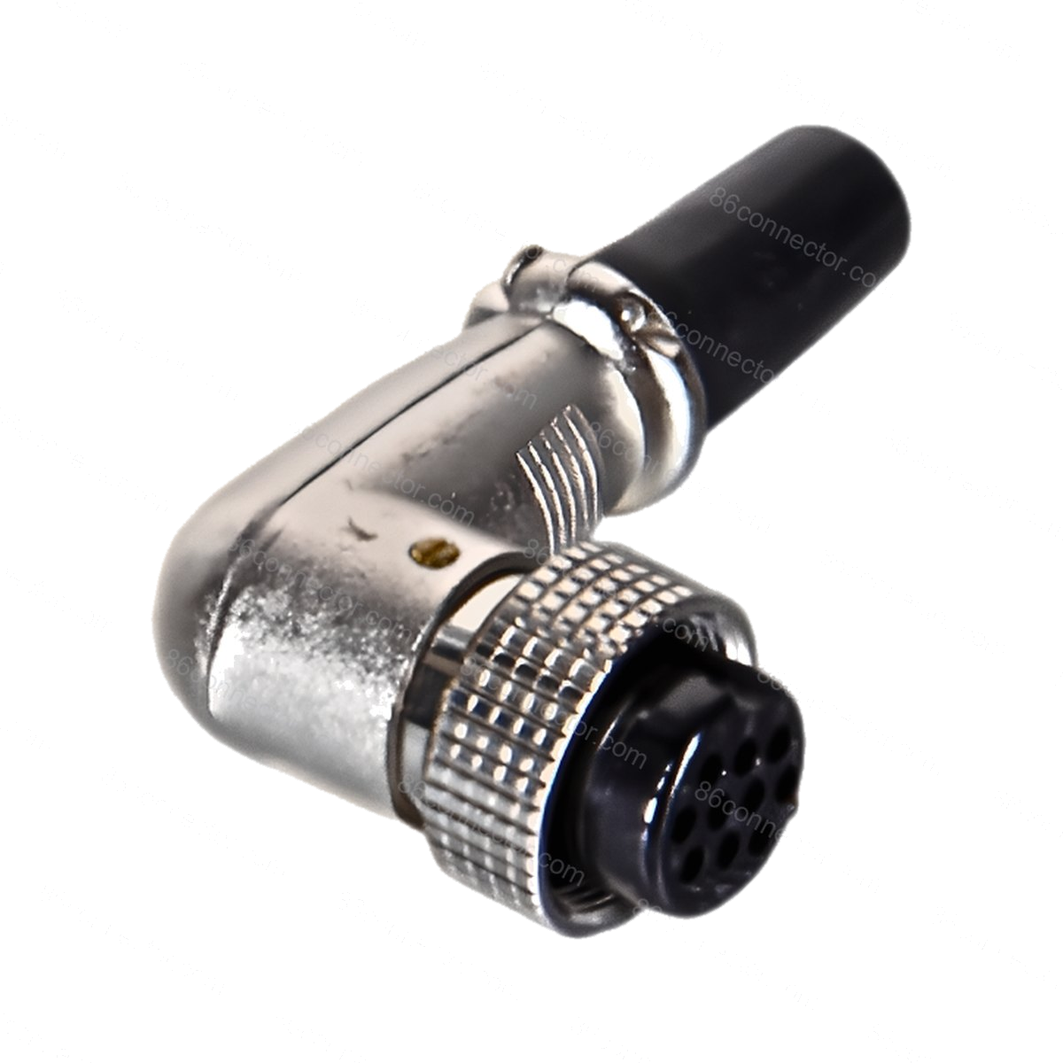 19M-D — 19M-D 90° right angle female plug/IP55