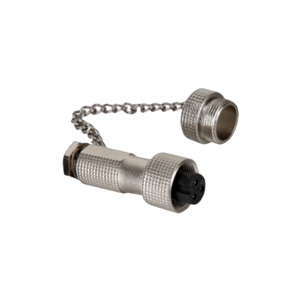 12G-A Mini Waterproof Female Plug: 2-3-4-5-6 Pin/IP67