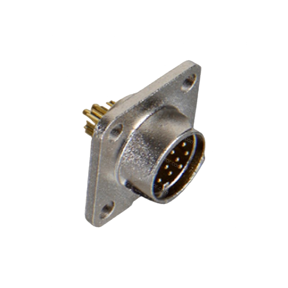 DK182-H Two Snap-on Square Male Sockets/IP67 (DDK CM10/JAE JN1V JN2V)