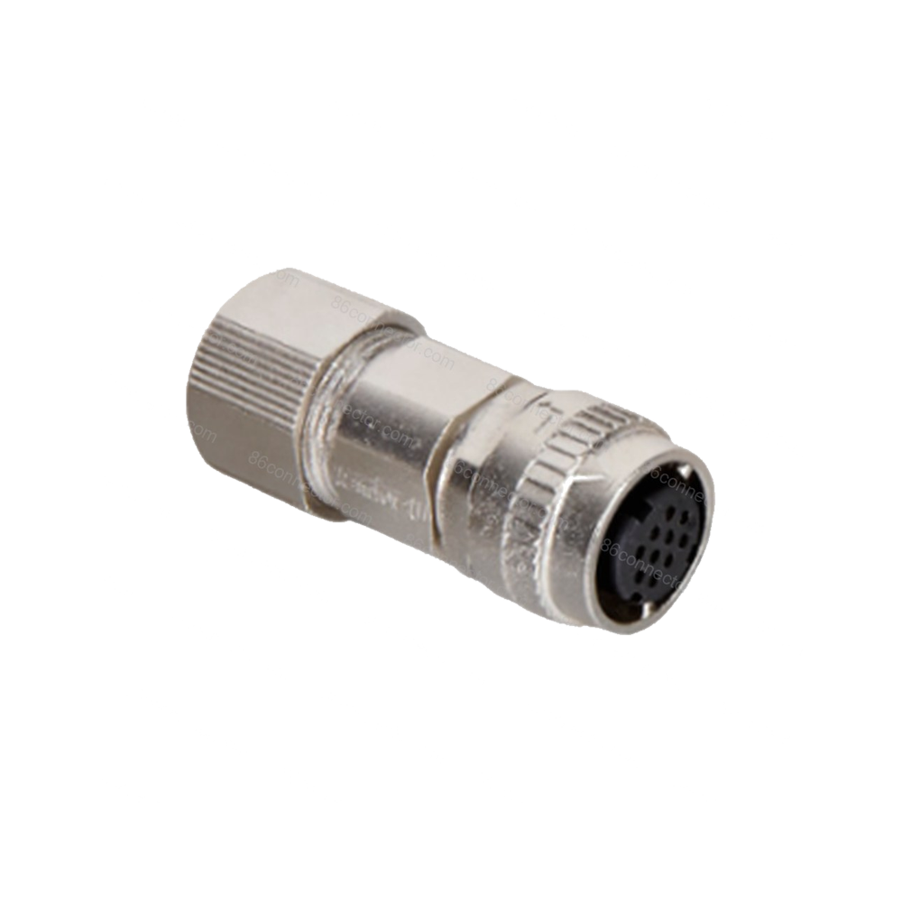 DK183-A Triple Snap-on Straight Female Plug/IP67 (DDK CM10/JAE JN1V JN2V)