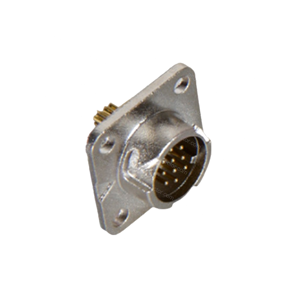 DK183-H three-snap-on square male socket (DDK CM10/JAE JN1V JN2V)