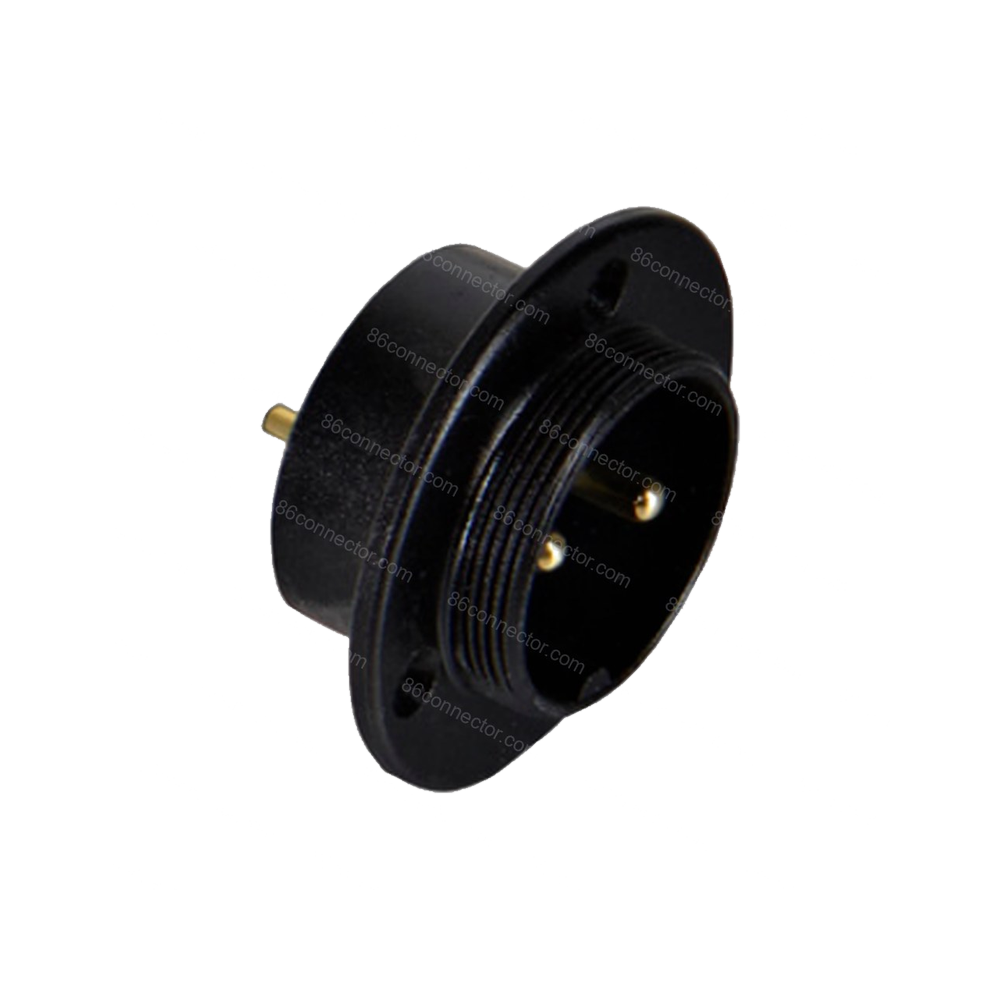 SX30-B Three-eye flanged male socket/IP55