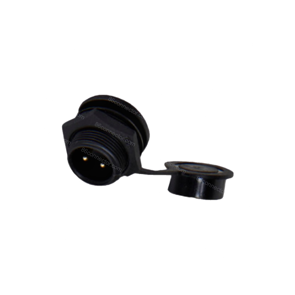 Z108L-B Threaded Waterproof Male receptacle /IP67