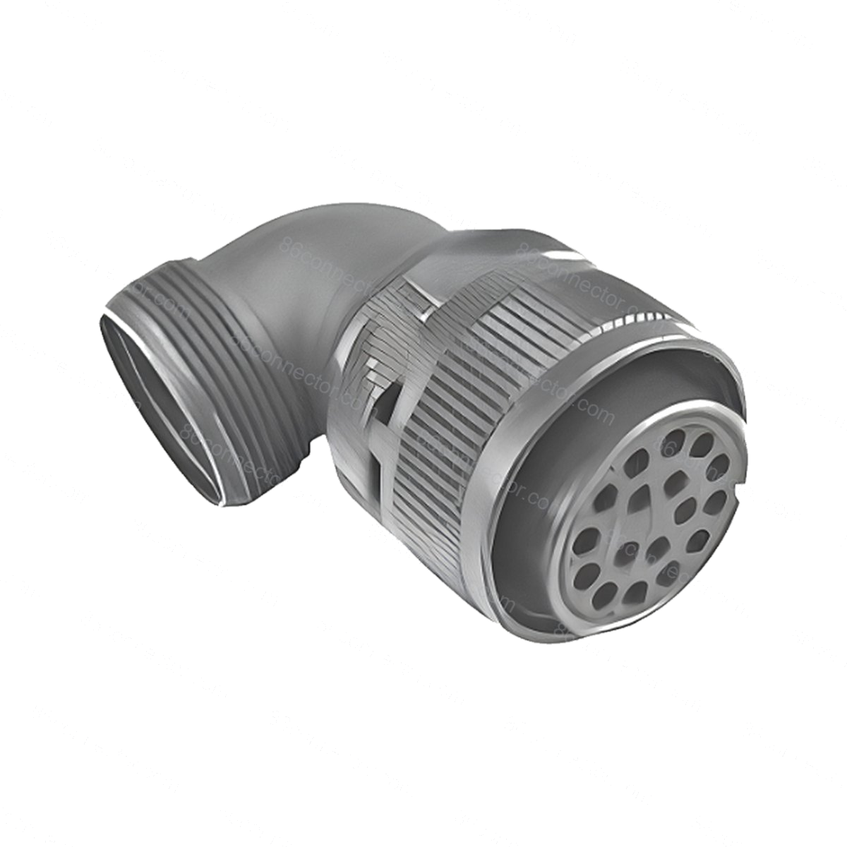 HMS3108A — HMS3108A 90° angled solid shell plug water-tight