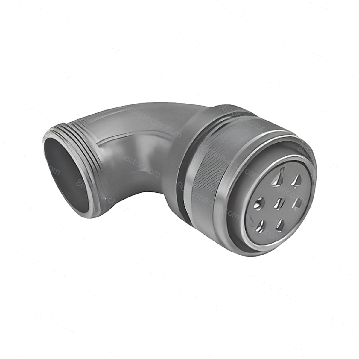 HMS3108B — HMS3108B 90° angled split shell plug
