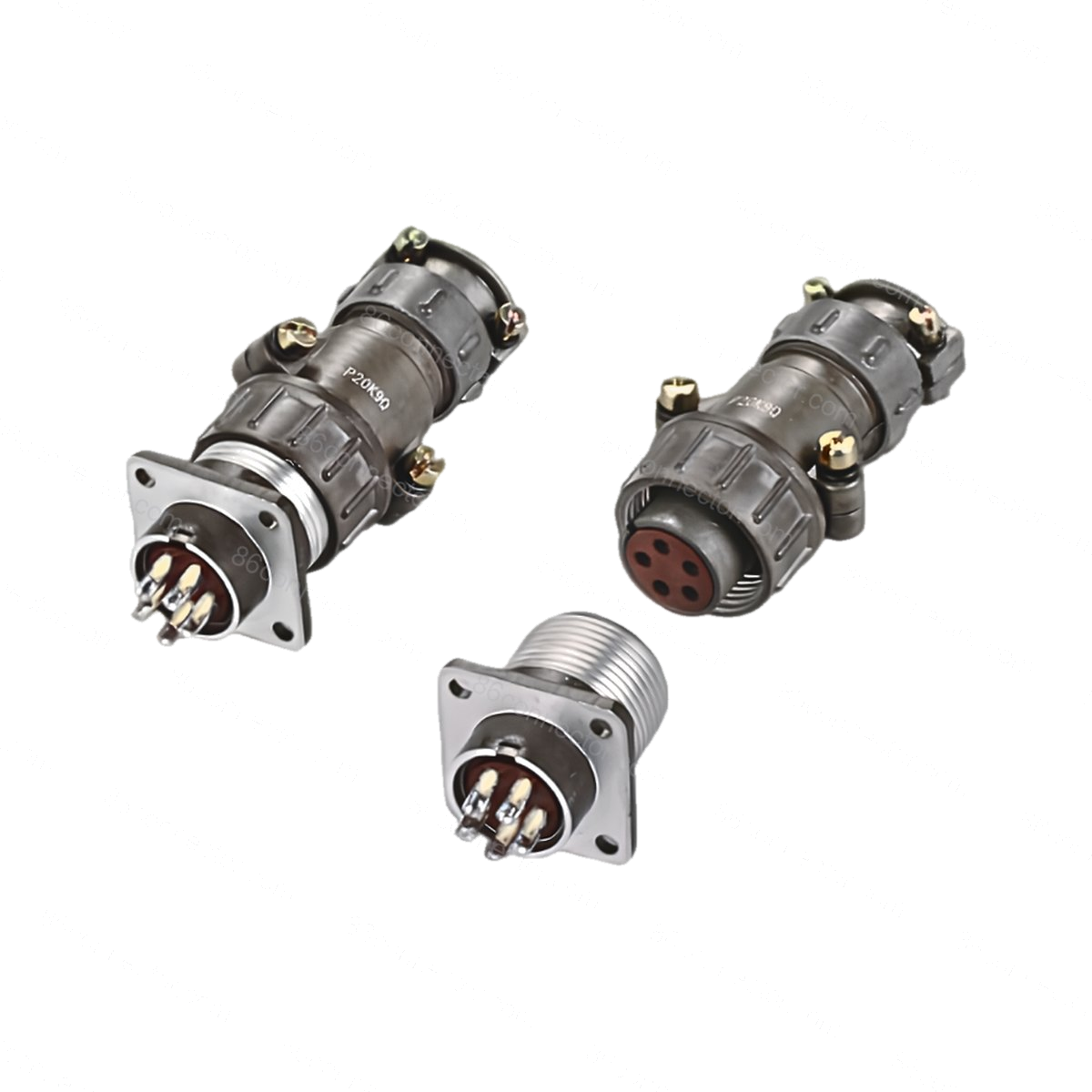 P20 Straight / Right-Angle Connector 2 Pos.,3 Pos.,4 Po