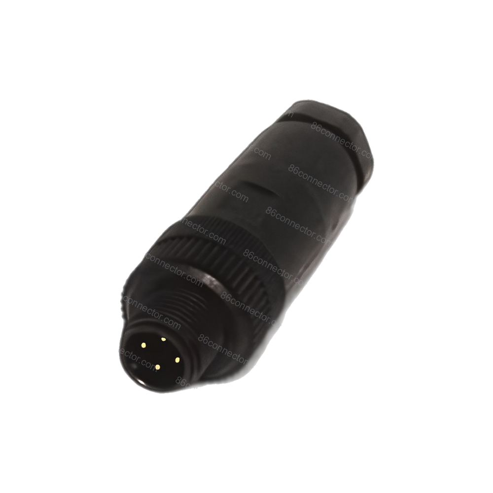M12-12101 connector pin plastic lock 3-pin 4-pin 5-pin 8-pin 12-pin aviation plug socket
