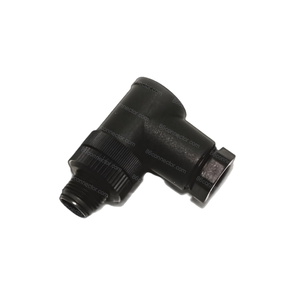 M12-12107 curved connector pin plastic lock 3-pin 4-pin 5-pin 8-pin 12-pin aviation plug socket