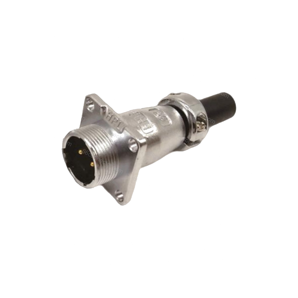 HW-ZQ Straight Square Flange Cable cable boot Receptacle IP44