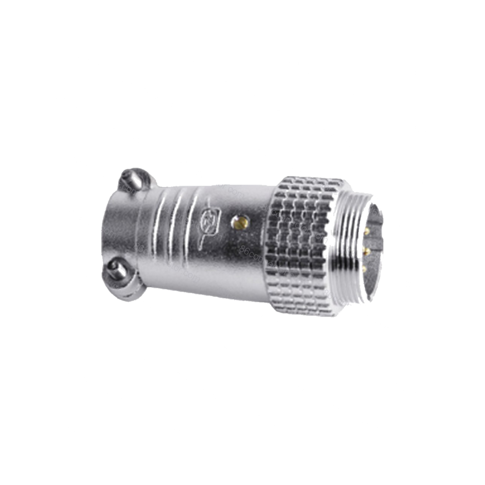 P20-K cable-butt male plug
