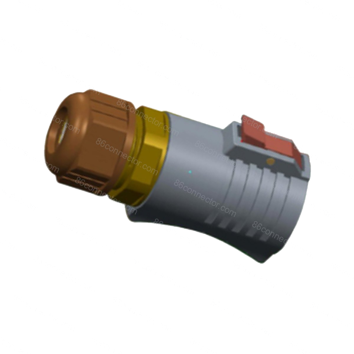 19M-A — 19M-A Straight Cable Plug /IP55