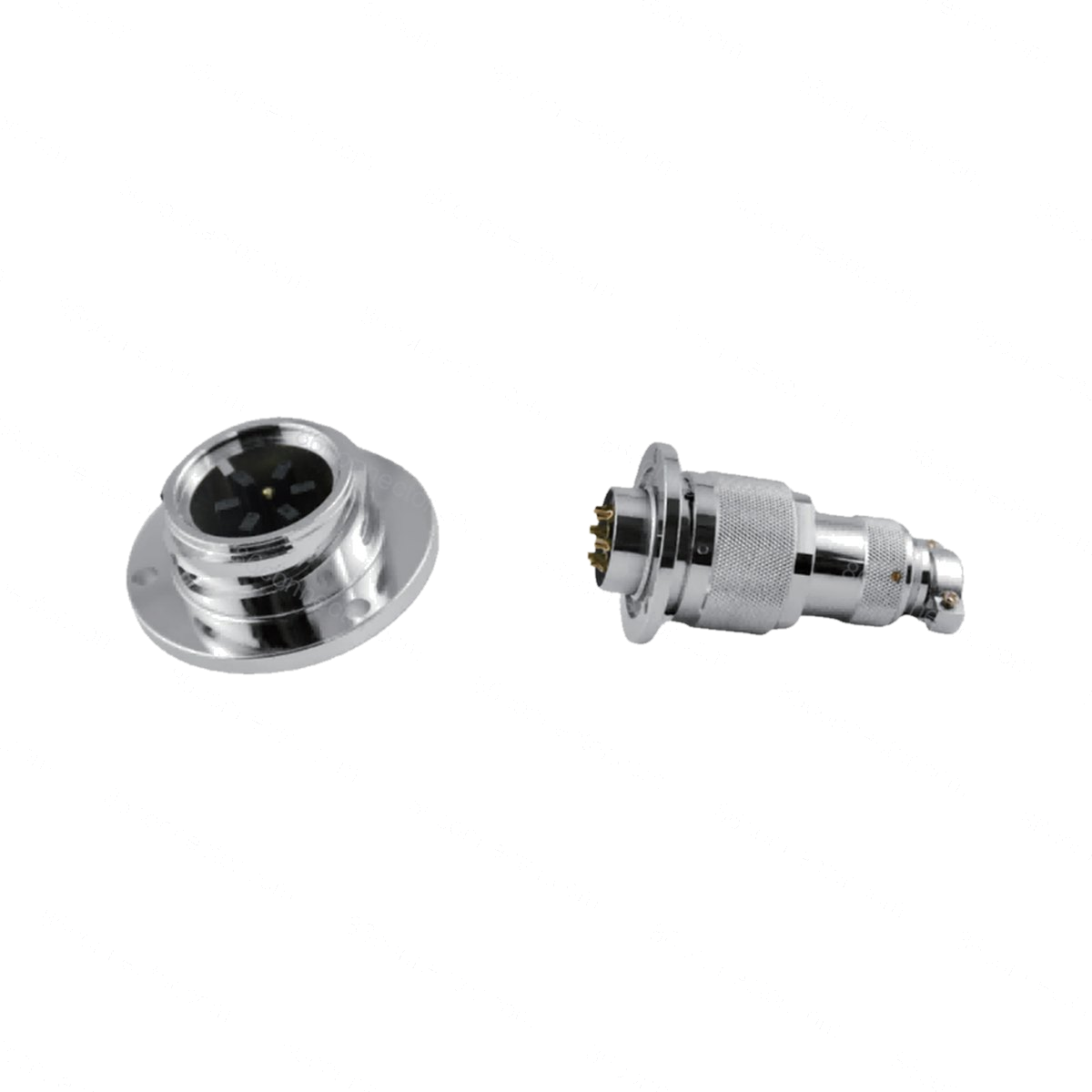 YD30M-6A Anti-break Straight plug, 6pin, 40A/500V, IP67