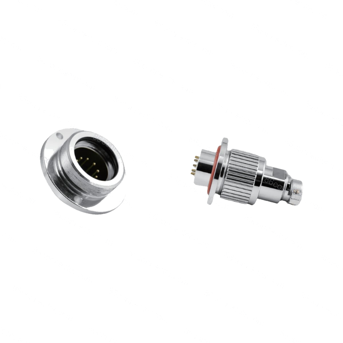YD30M-10A- Straight Plug, 10 Pos., 20A/250V, IP67