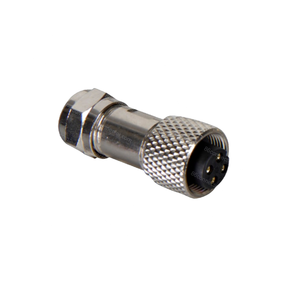 16G-A Waterproof Female Plug: 2-3-4-5-6-7-8-10-12 Pin/IP67