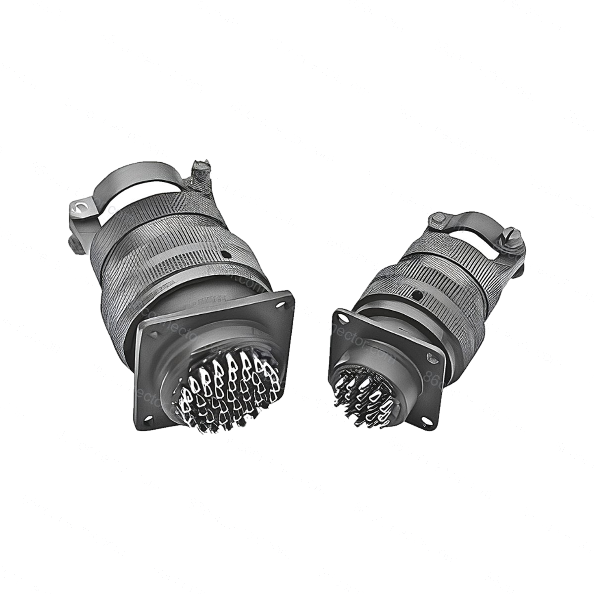 YB-I — YB-I series electrical connectors (MIL-C-26482G series Ⅰ / GJB598A-1996 series I standard, YB is equivalent to the national military standard JY and the US military standard MS)