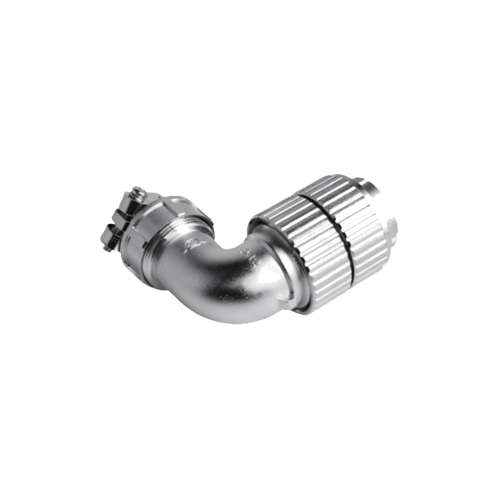 P32-D 90° cable female plug IP55