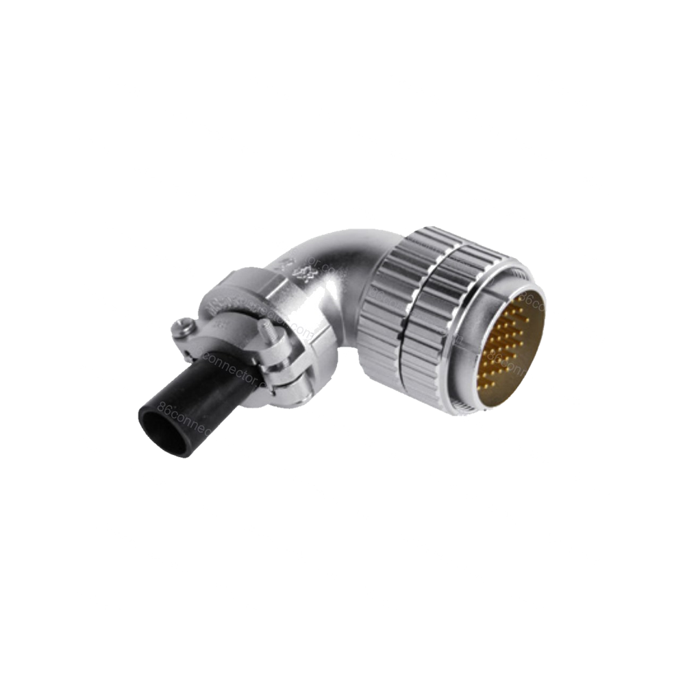 P40F-D 90° cable male plug IP55