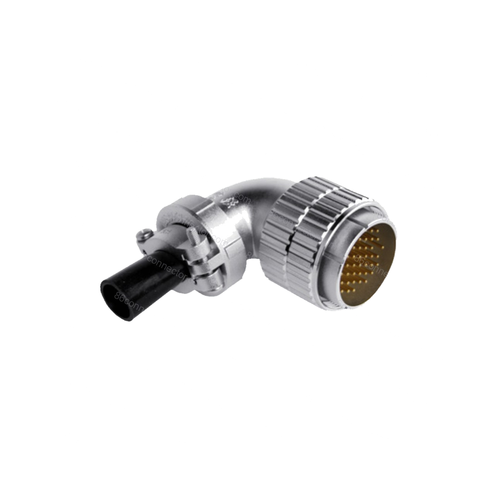 P48F-D 90° cable male plug IP55