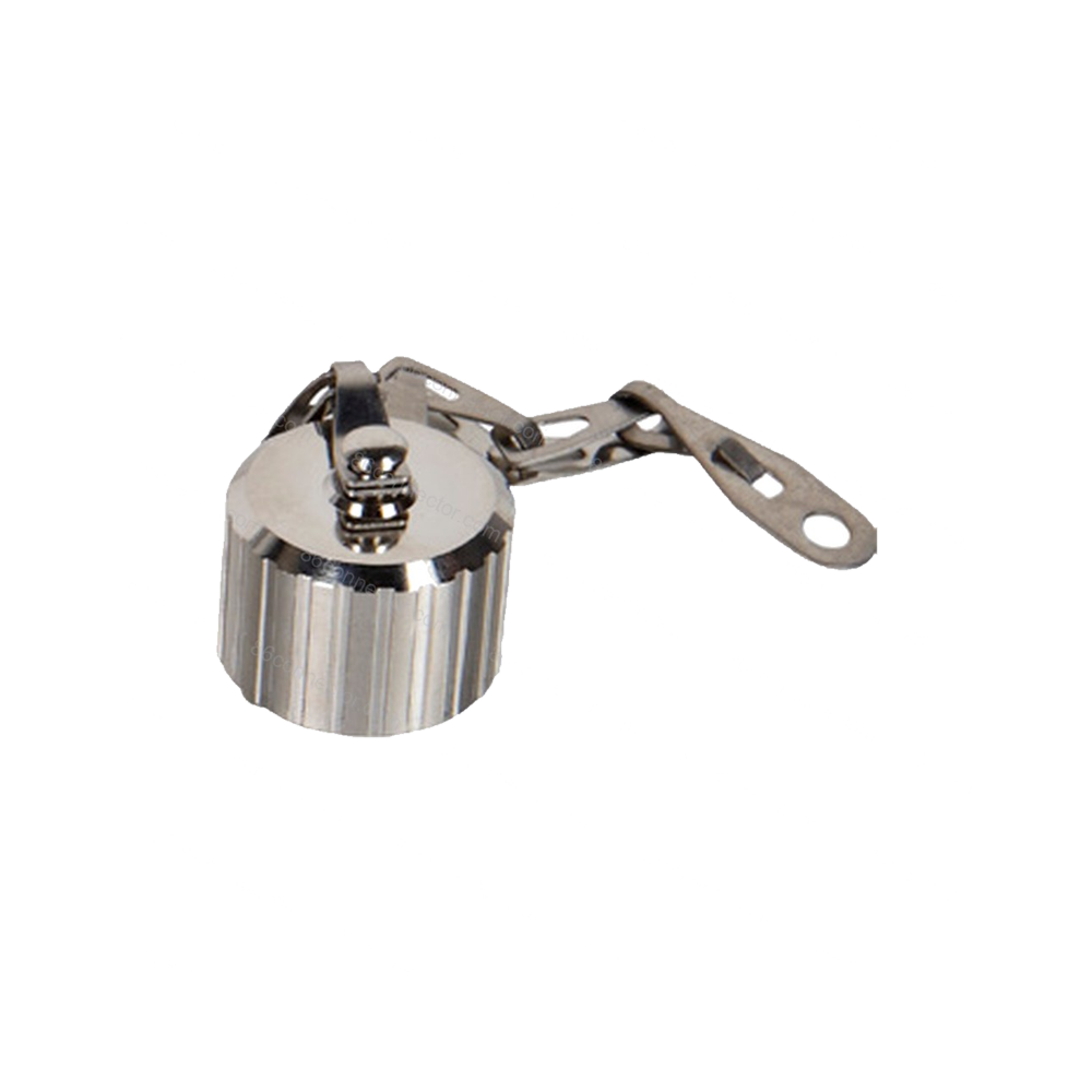Copper alloy waterproof M23 circular connector — metal cover /IP67