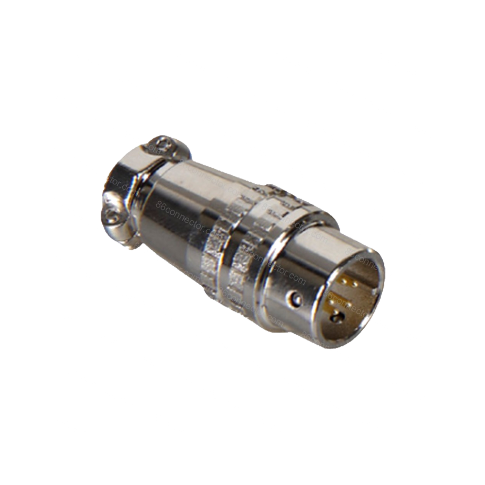 XS12-K Male cable connecting plug/IP65-Push-in quick locking-2 3 4 5 6 7 8pins
