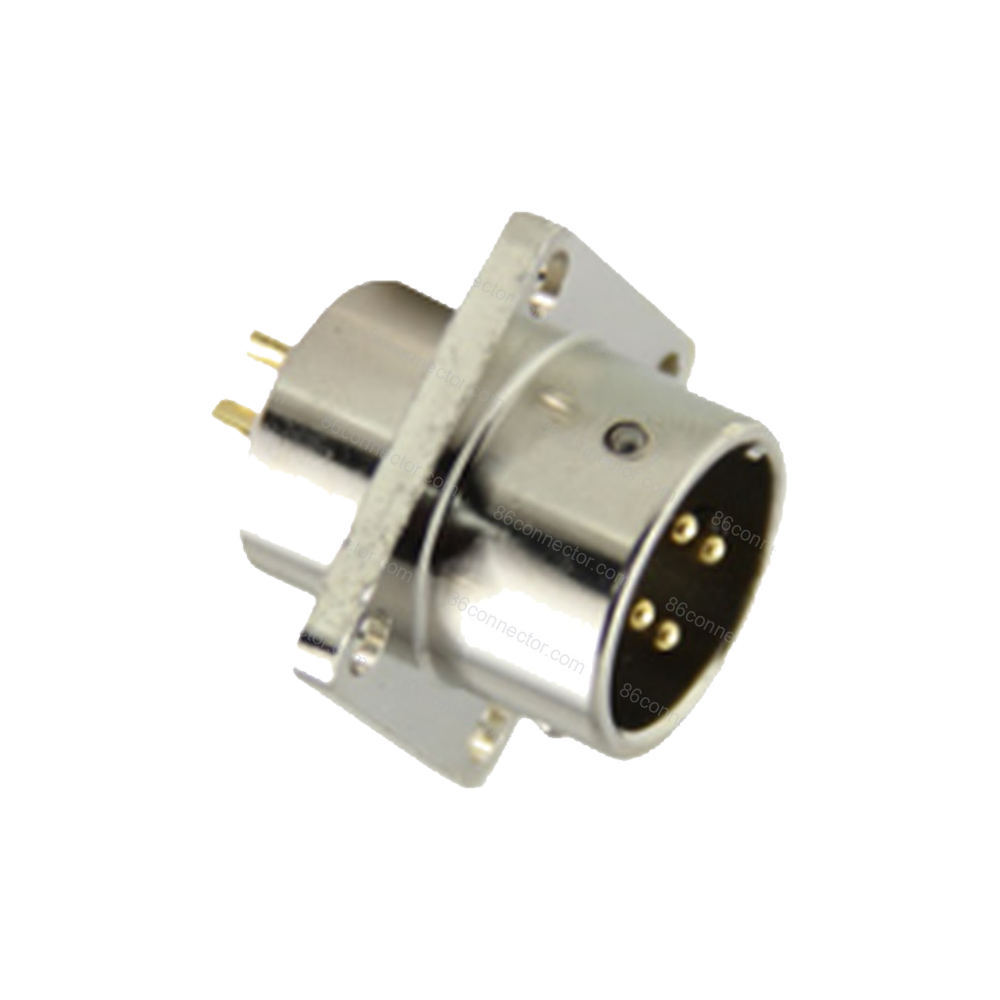 XS16-H Square male socket/IP65-Push-in quick locking-2 3 4 5 6 7 8 9pins