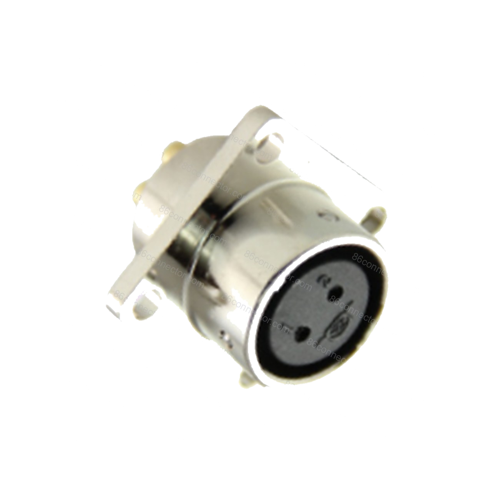 XS16F-H Square female socket/IP65-Push-in quick locking-2 3 4 5 6 7 8 9pins