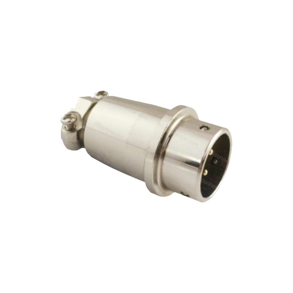 XS16-K Male cable connecting plug/IP65-Push-in quick locking-2 3 4 5 6 7 8 9pins