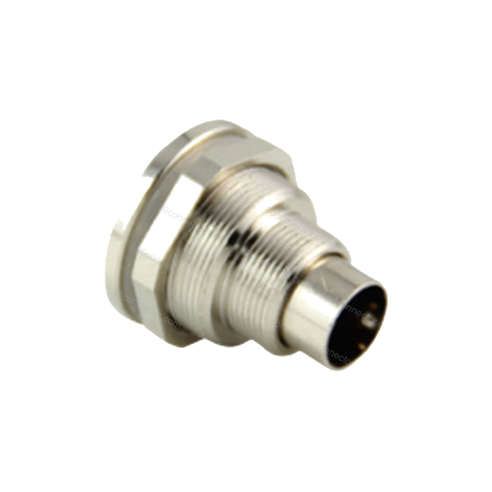 M9-B Panel back mount waterproof male socket/IP67