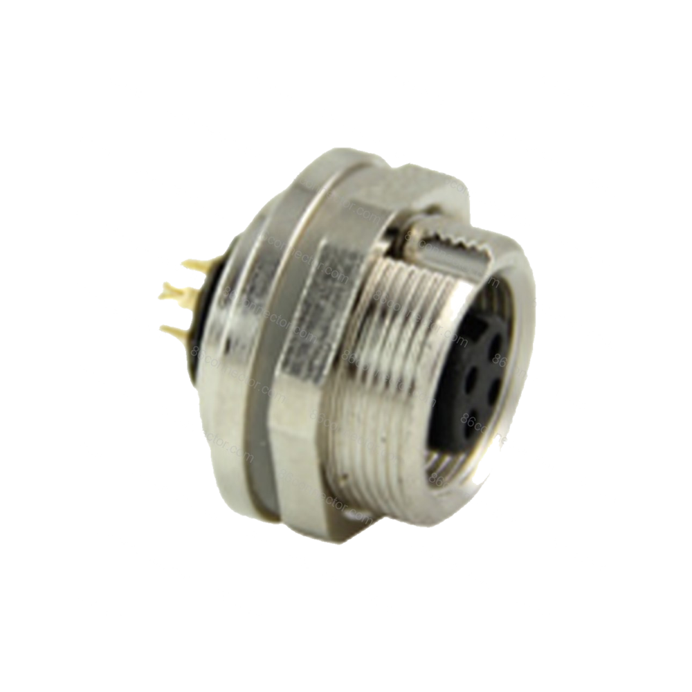 M9F-B Panel back mount waterproof female socket/IP67