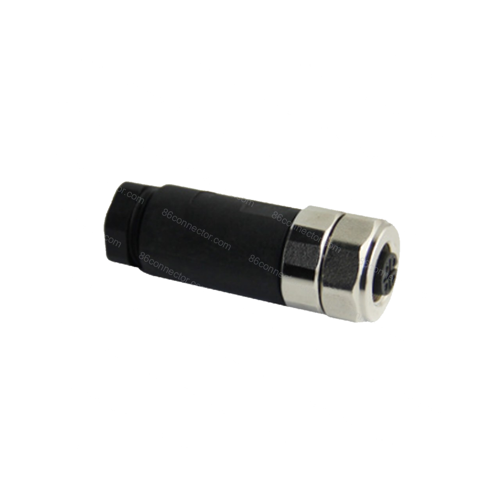 M12PG-A PG type female cable plug (PG7/PG9)/IP67-Screw Terminal