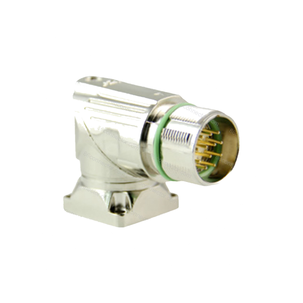 M623-D1 90° angled signal male socket-6pin-7pin-9pin-12pin-17pin-19pin