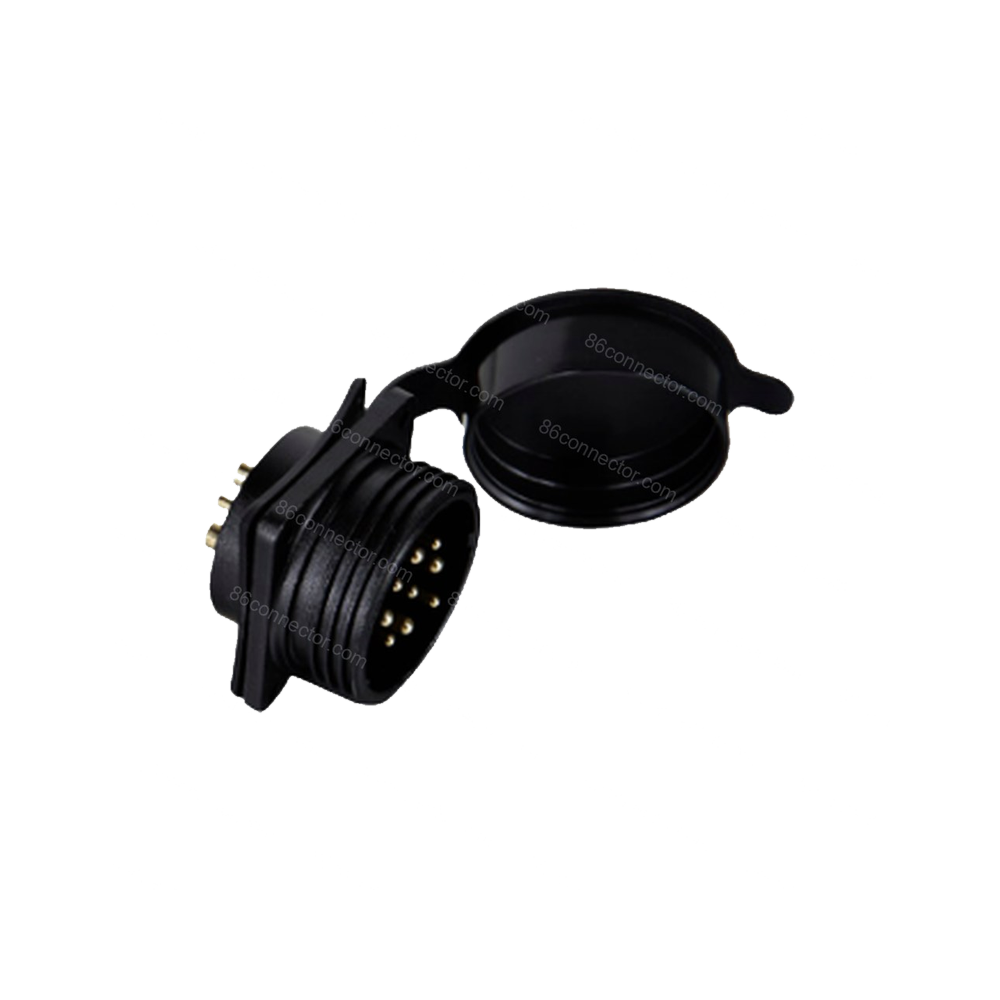MY28-B Square male socket-9pin