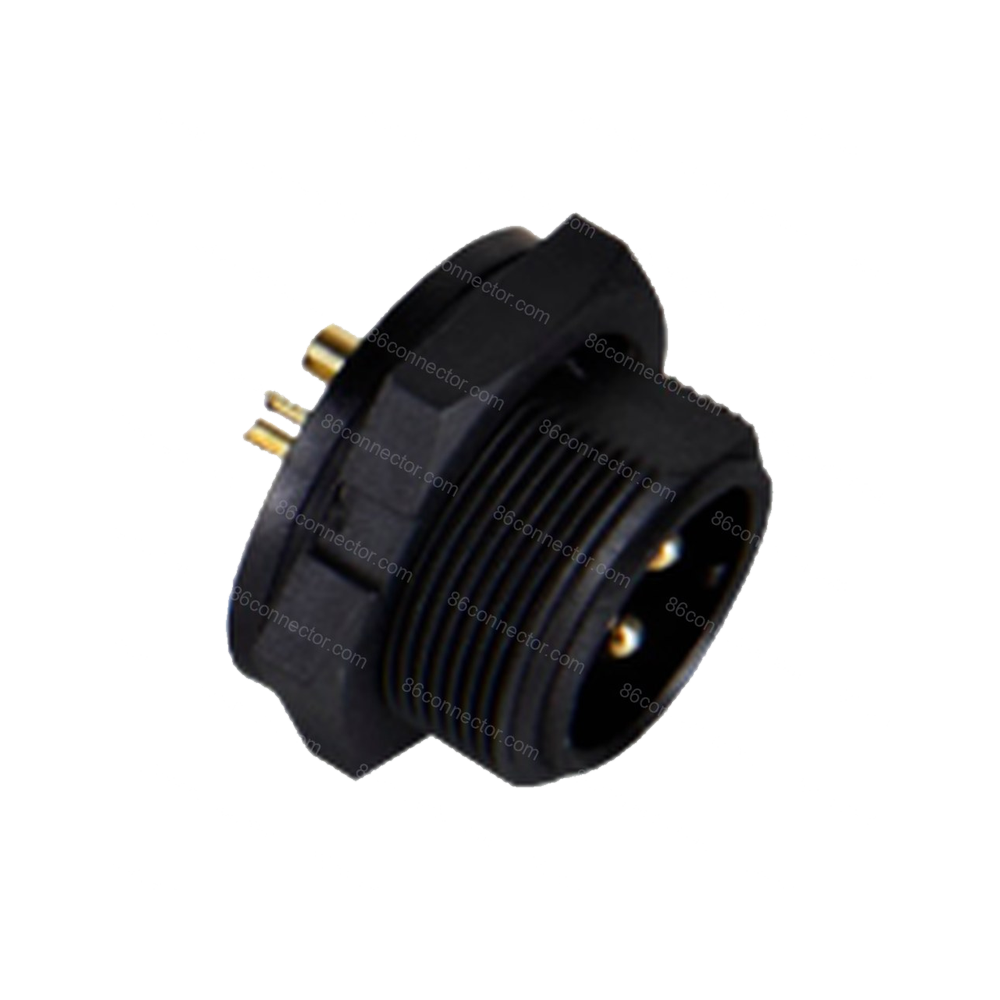 Z110-B Threaded male socket/IP67-3pin-4pin-5pin-6pin-7pin-8pin-9pin